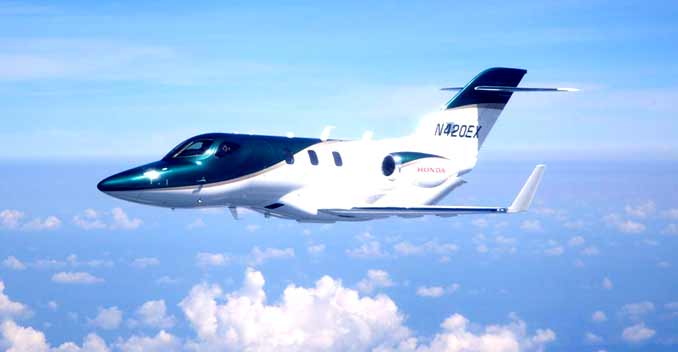 The first production Honda Jet successfully completed its first flight recently. The aircraft took off from the Piedmont Triad International Airport on Friday and climbed to 15,500 feet and reached speeds of up to 340 knots, or in lay man's terms 643Km/h.