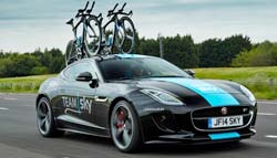 Jaguar Unveils Special F-Type Coupe R as Support car for Tour De France