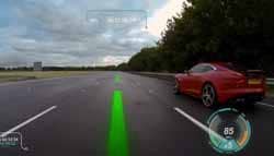 Jaguar Shows Off Virtual Windscreen