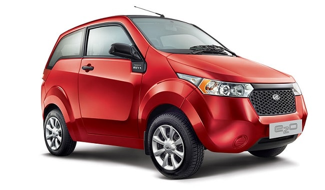 Mahindra e2o electric car