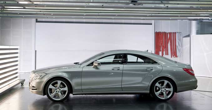New Mercedes CLS Class facelift