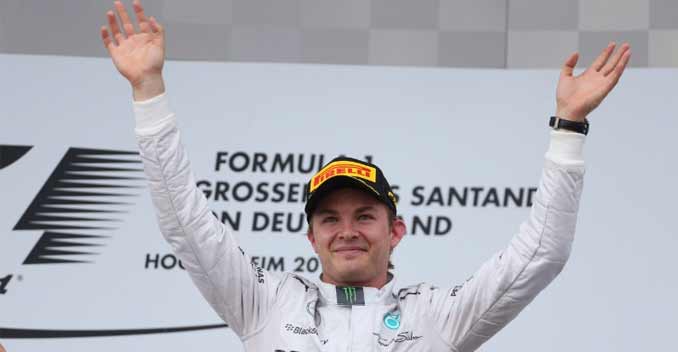 July has been a great month for the Germans. First they bagged the FIFA World Cup and then Nico Rosberg decided to add to their celebrations by winning the German Grand Prix. Nico Rosberg took a comfortable victory at Hockenheim as home supporters roared as he went past the finishing line.