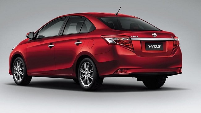 Toyota Vios sedan for India