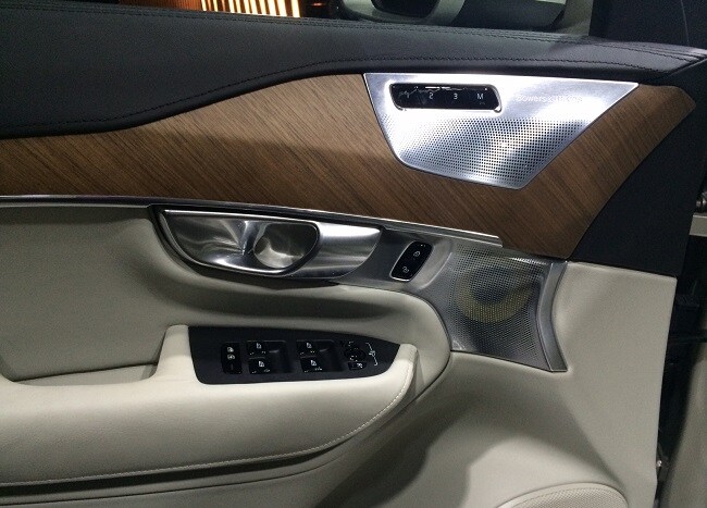 All New Volvo XC90 Door controls