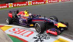 F1: Daniel Ricciardo Triumphs at Spa as Mercedes Drivers Clash