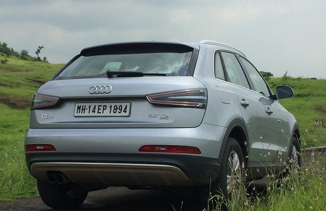 Audi Q3 Dynamic Rear profile