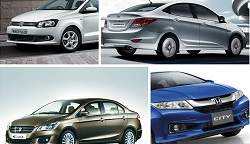 Maruti Ciaz vs Honda City vs Hyundai Verna vs VW Vento - Comparison