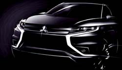 Mitsubishi Teases the Outlander PHEV Concept-S