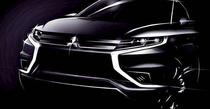Mitsubishi has published two teaser images of the Outlander PHEV Concept-S which will be introduced next month at the Paris Motor Show. We first saw the Outlander PHEV at the Paris Motrshow a couple of years ago, and this time the Concept-S, according to the car manufacturer, brings in a special package to the table.