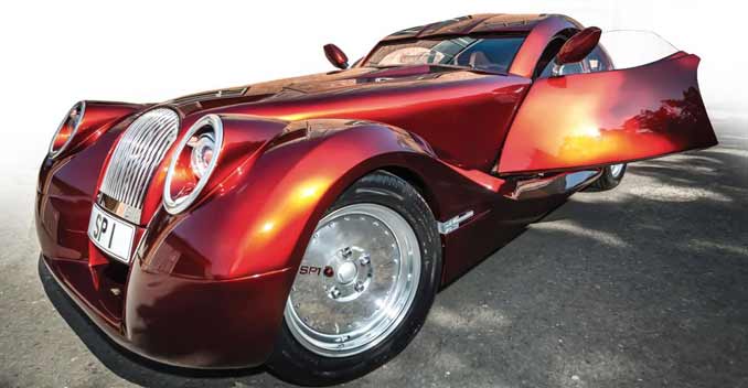 Morgan has introduced the one-off SP1 (Special Project 1) at the Salon Prive. Created by the company's Special Projects Division, SP1 features a handcrafted aluminium body which draws inspiration from the LifeCar concept.