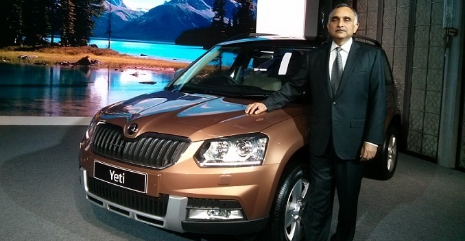 Skoda Auto presented SUV Skoda Yeti City for Chinese market during