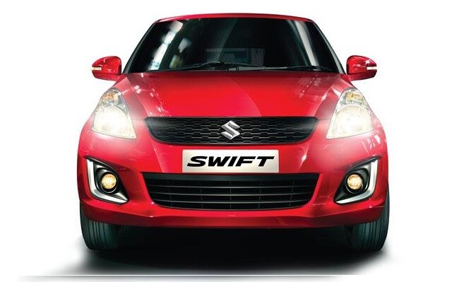 New Maruti Swift facelift front