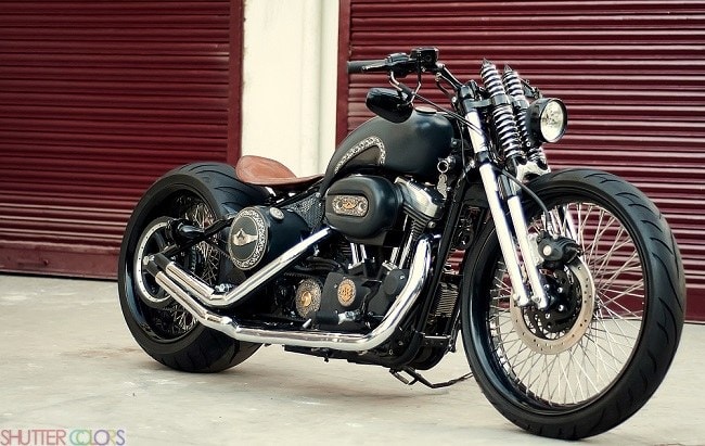 Harley davidson street 750 deals rajputana customs price