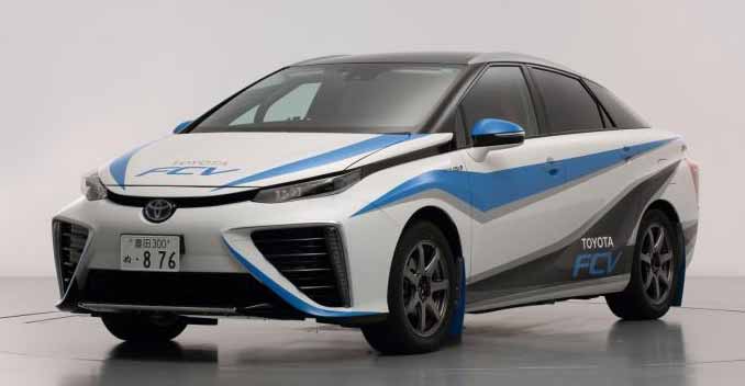 Ok, we've heard about hybrids getting into the motorsport world and we know there is a lot of development which goes on in the world of alternate fuel but a hydrogen fuel cell car for a rally stage sounds a little weird. Not for Toyota.