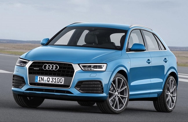 Audi Q3 Front-side profile