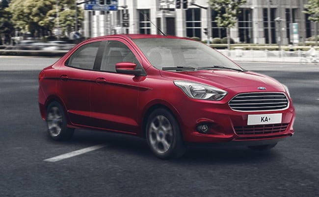 New Ford Figo sedan picture