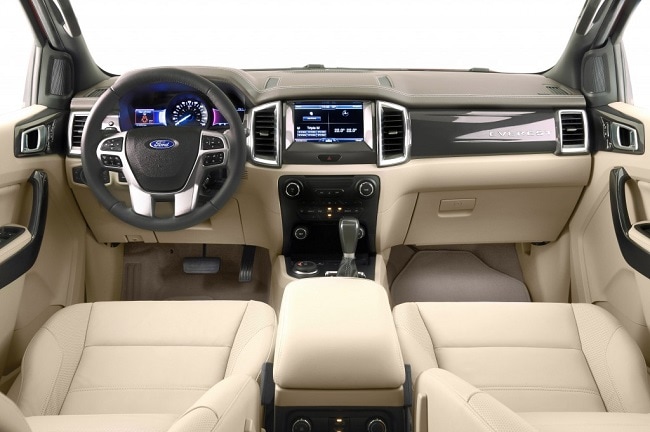 New Ford Endeavour Interior