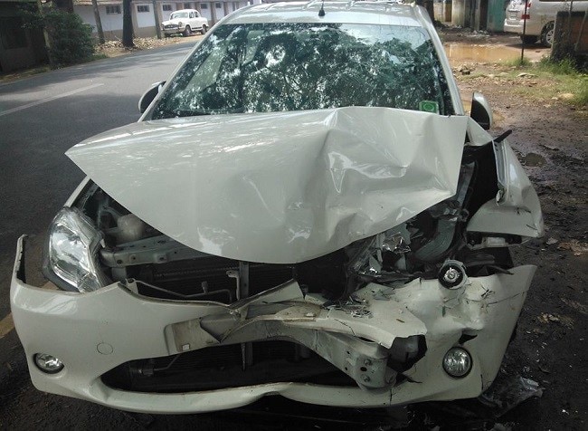 Toyota Etios Airbags didn't work in accident