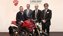 Ducati Produces 1 Millionth Bike From Borgo Panigale Plant