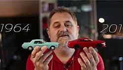 Collector Boasts of Having 5500 Scale Models of The Ford Mustang