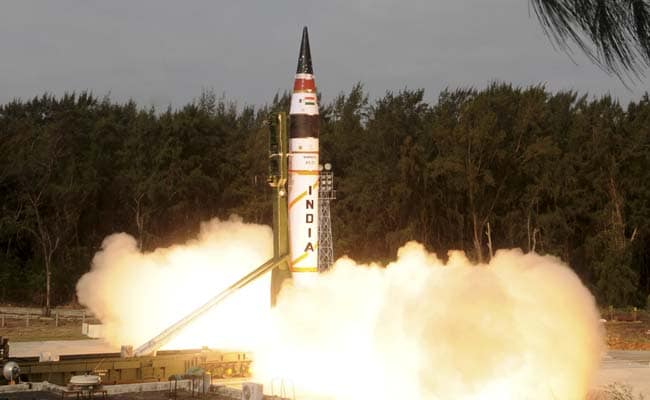 Agni 5, India's Longest Range Ballistic Missile, Successfully Test-Fired