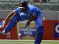Rohit undergoes fitness test in Perth heat
