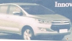 New-Generation Toyota Innova's Picture Leaked
