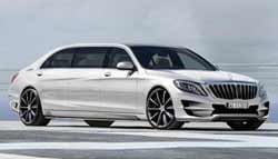 A Mercedes-Benz S-Class That Can Withstand Military Weapons