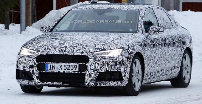 The New Audi A4 Will Get Sleeker Head- and Tail-Lamps The New Audi A4 Will Get Sleeker Head- and Tail-Lamps