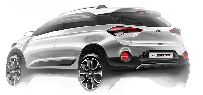 Hyundai i20 Active Crossover rear picture