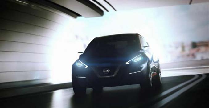 Nissan has released a teaser image for the Sway concept set to debut a week from today at the Geneva Motor Show. What you are looking at is the next generation of the Micra. Currently, he company exports Micras from India via the plant in Chennai, but that's going to stop soon.