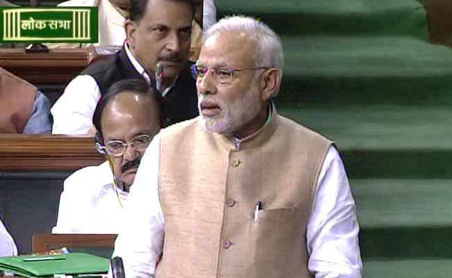 Five Digs by PM Modi at Congress During Parliament Speech