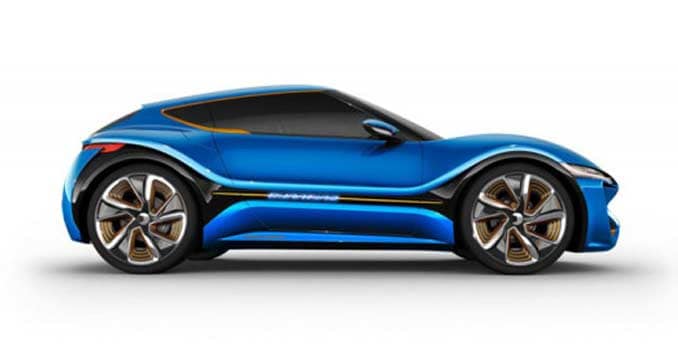 nanoFlowcell had revealed their first concept car at the Geneva Motorshow last year called the e-Sportlimousine and this year there's another one and this one gets its energy from saltwater. It's is called the Quantino