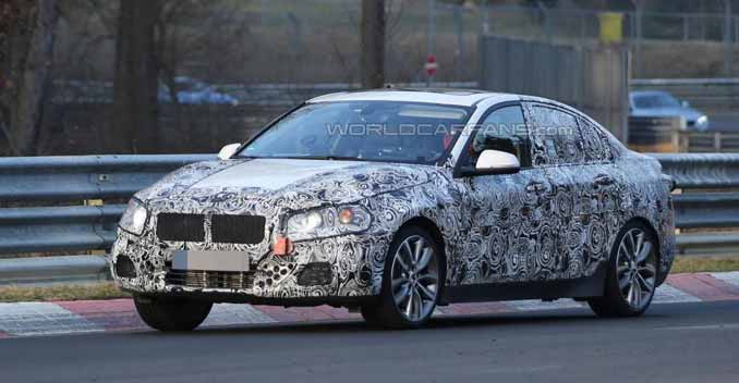 While its rivals have already introduced the entry level luxury sedan in India, BMW is getting ready to field its car - the 1-series sedan. The car was spotted doing the rounds of the Nurburgring.
