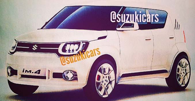 We told you a few weeks back about Suzuki's plan to bring two concepts to the 2015 Geneva Motor show when they teased the concepts. Well, the photos are out; though not officially.