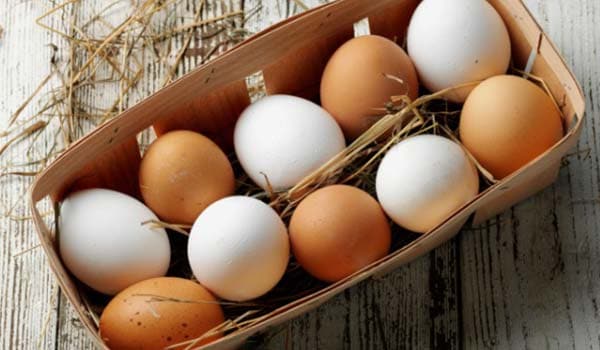 crate of eggs