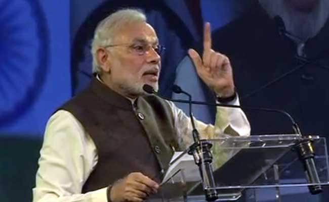 Days gone when India had to beg, we want our right: @narendramodi.