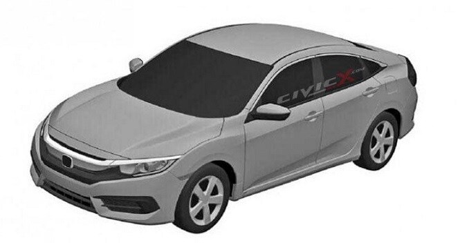 New Generation Honda Civic Revealed Through Patent Sketch Images New Generation Honda Civic Revealed Through Patent Sketch Images