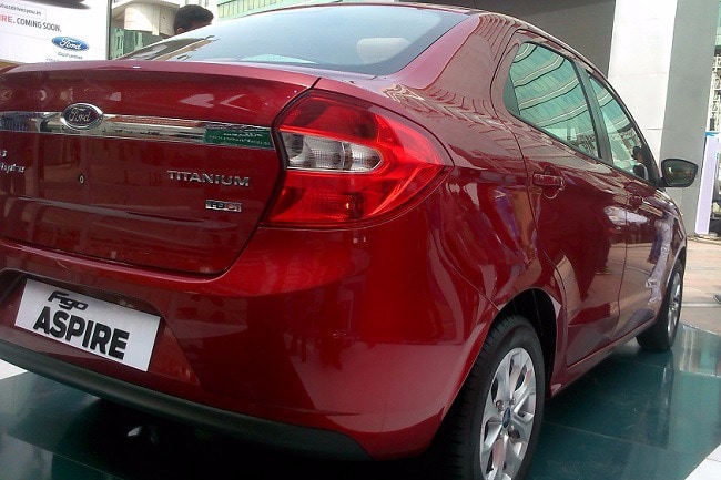 Ford Figo Aspire rear