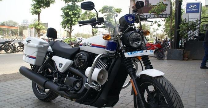 Gujarat Police Harley-Davidson Street 750