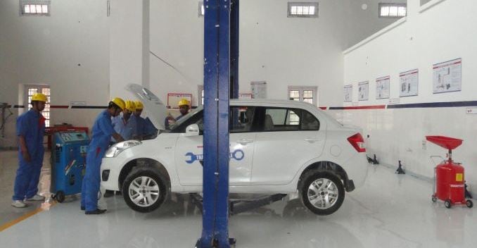 Maruti to Provide Car Service & Repair Training at Industrial Training Institutes