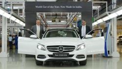 Made in India Mercedes-Benz C-Class Diesel Launched at Rs. 37.9 Lakh