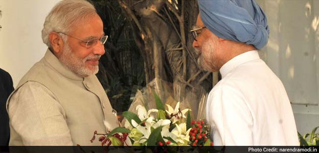 File Photo: PM Modi with Manmohan Singh