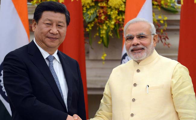 Image result for Are the smiles fake between Modi and Chinese President?