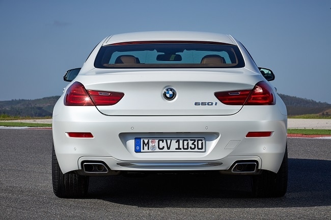 2015 BMW 6 Series Gran Coupe Rear Profile