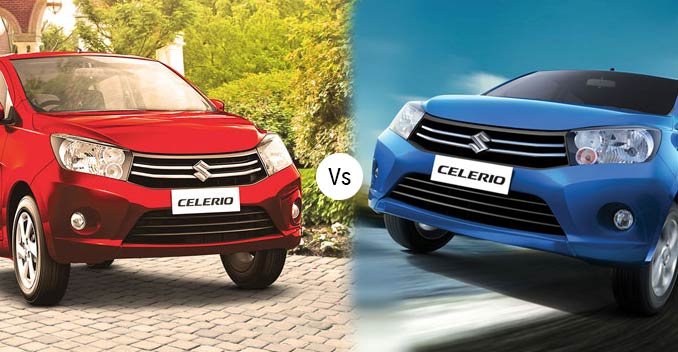 With the Celerio diesel; Maruti Suzuki has rolled the dice and created a stir, but how different is it really from its petrol cousin. Here's our comparison.