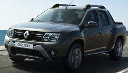 Renault Duster Oroch Pickup Makes its Debut