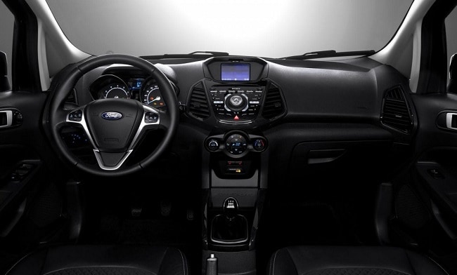 Ford EcoSport facelift interior