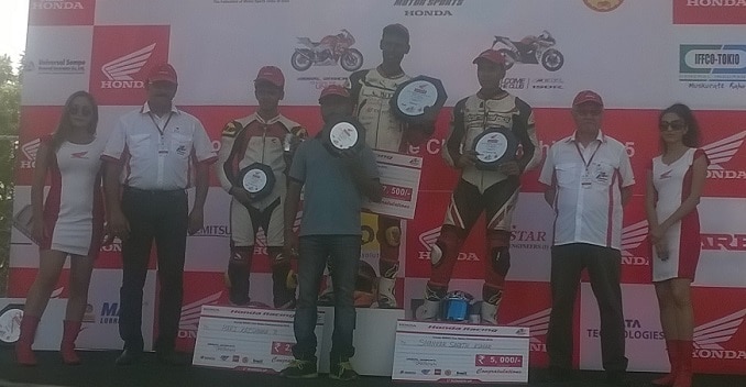 The 2015 Season of the Honda One Make Race (HOMR) got off to a thrilling start amid much fanfare and excitement at the Madras Motor Race Track.