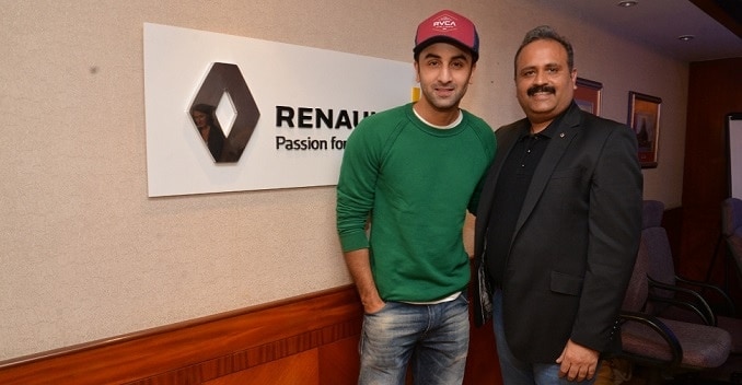 Ranbir Kapoor Becomes Renault India's Brand Ambassador Ranbir Kapoor Becomes Renault India's Brand Ambassador